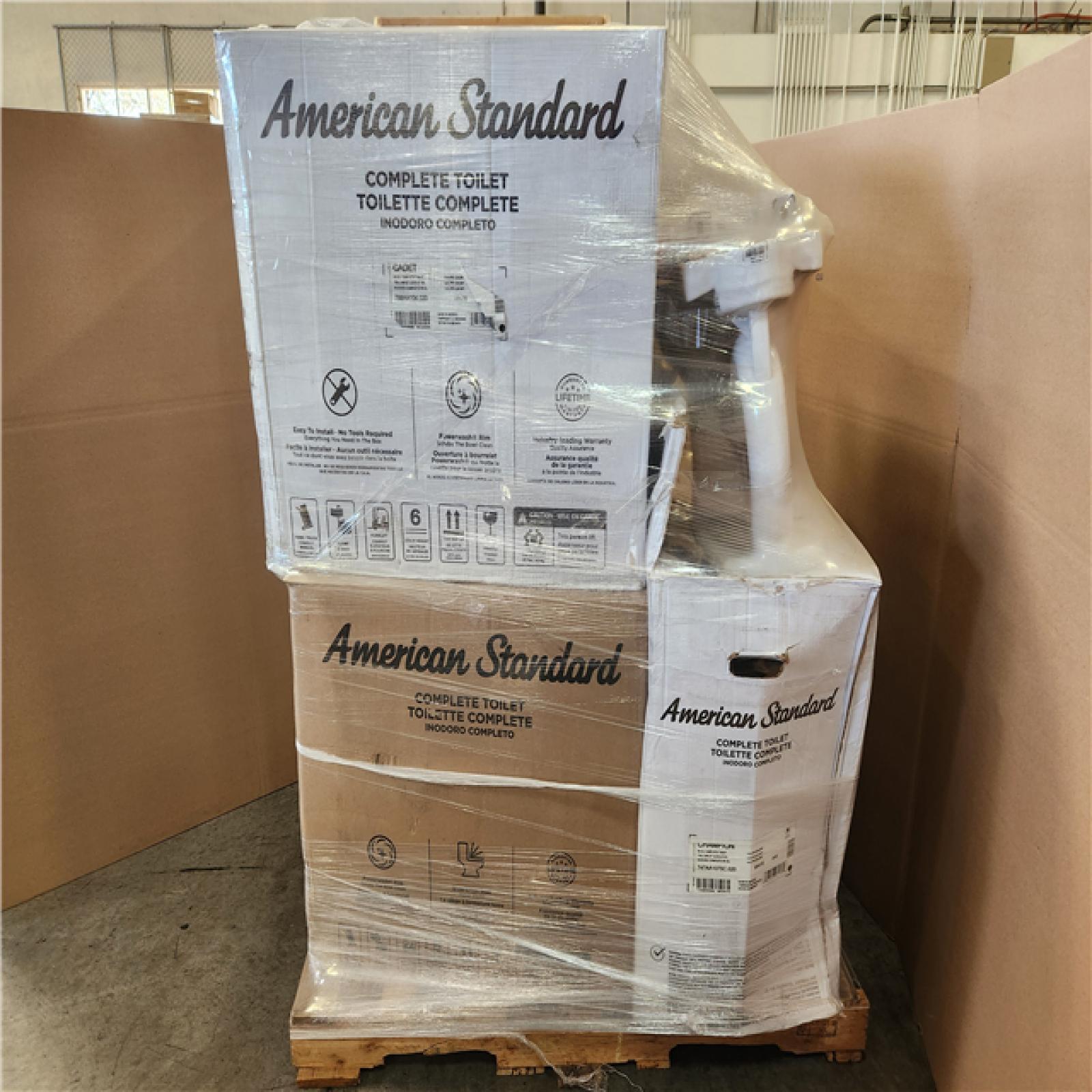 Phoenix Mixed American Standard Toilet Pallet (6 Toilets)