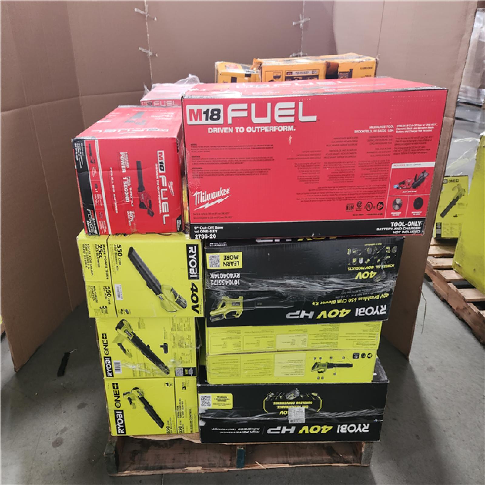 CALIFORNIA AS-IS TOOL PALLET