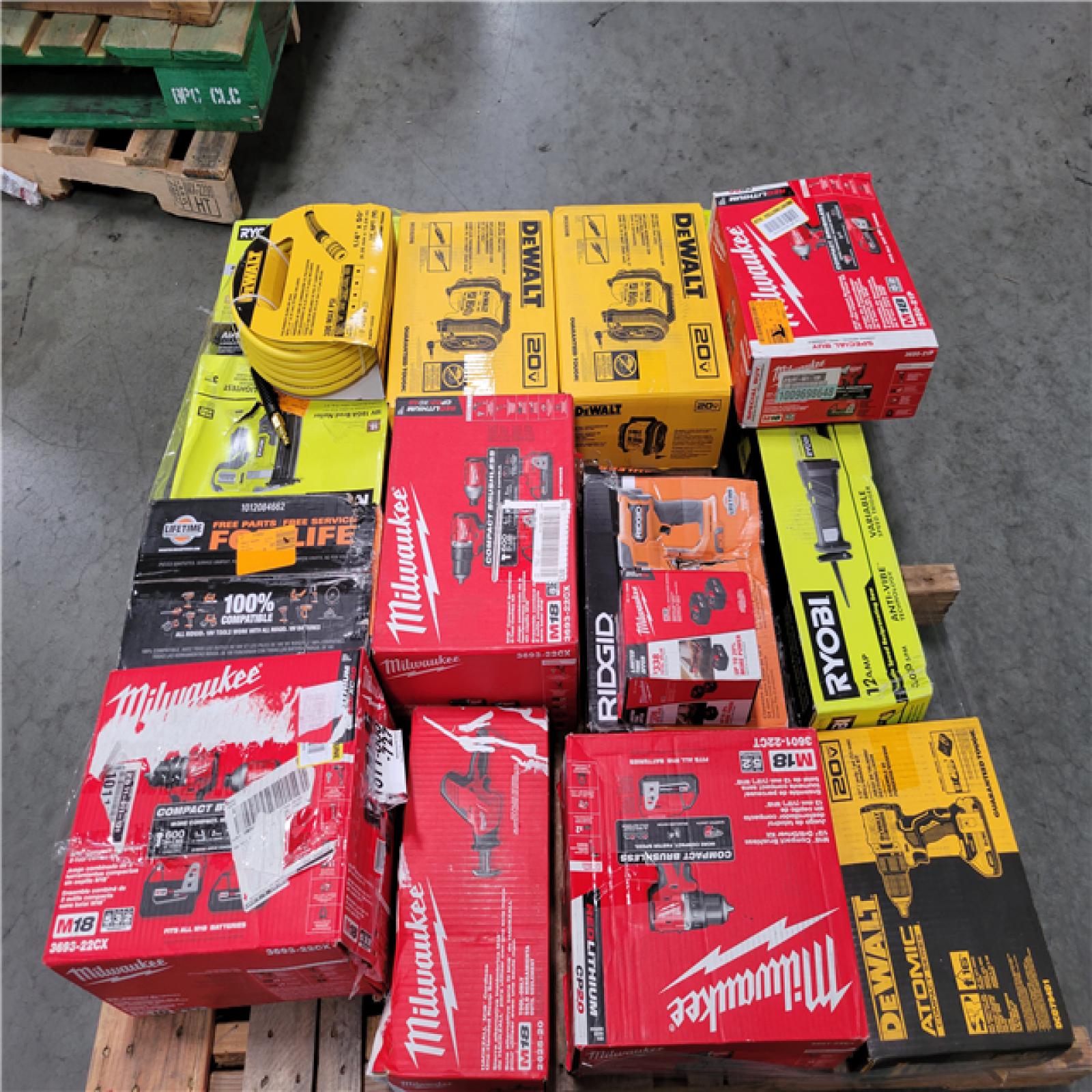 CALIFORNIA AS-IS TOOL PALLET