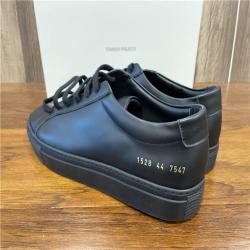 NEW! Common Projects Original Achilles Low - Black - SZ 44