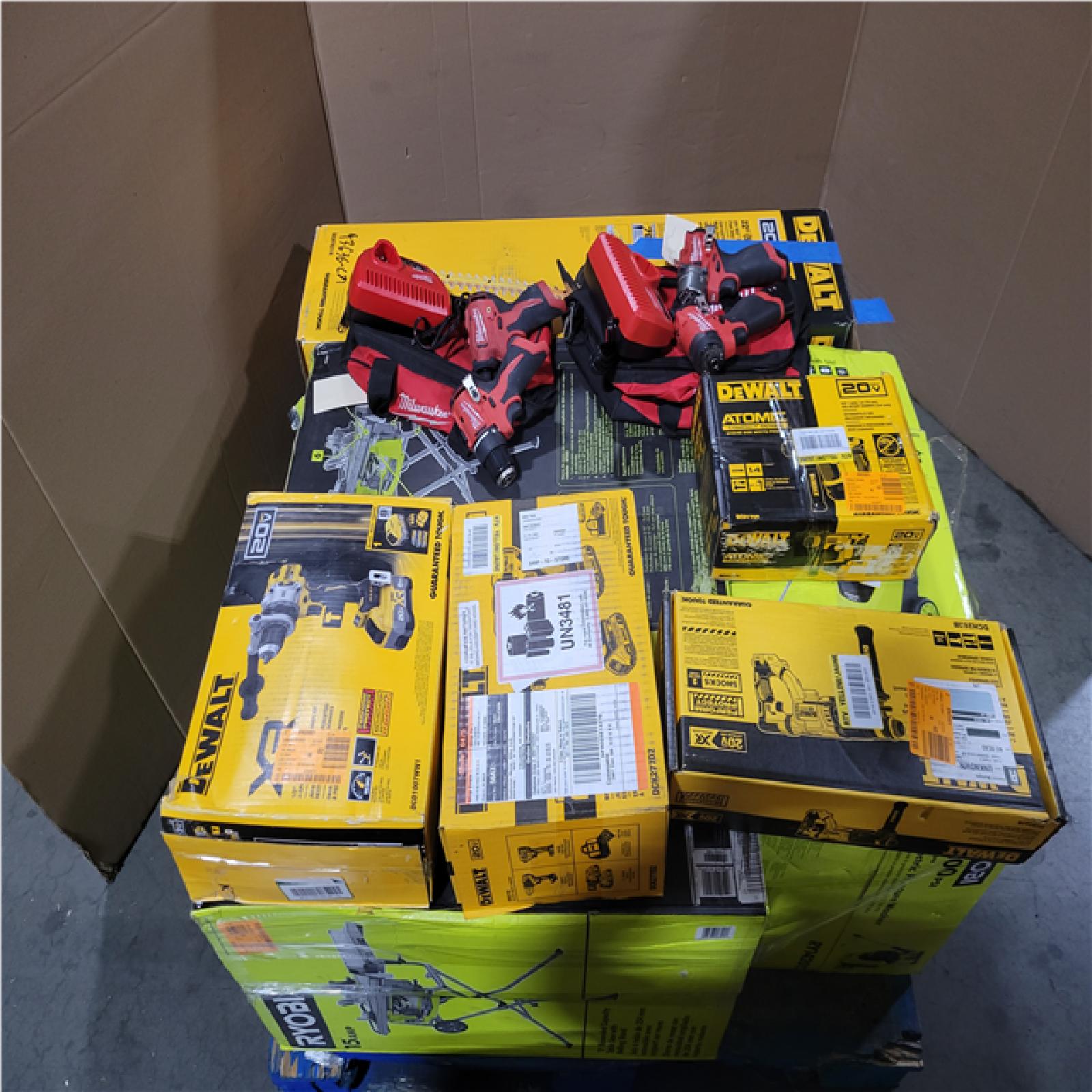 CALIFORNIA AS-IS TOOL PALLET