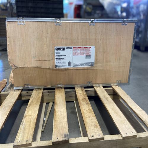 DALLAS LOCATION - Champion Power Equipment 19 in. 212cc 4-Stroke Gas Garden Rotating Rear Tine Tiller