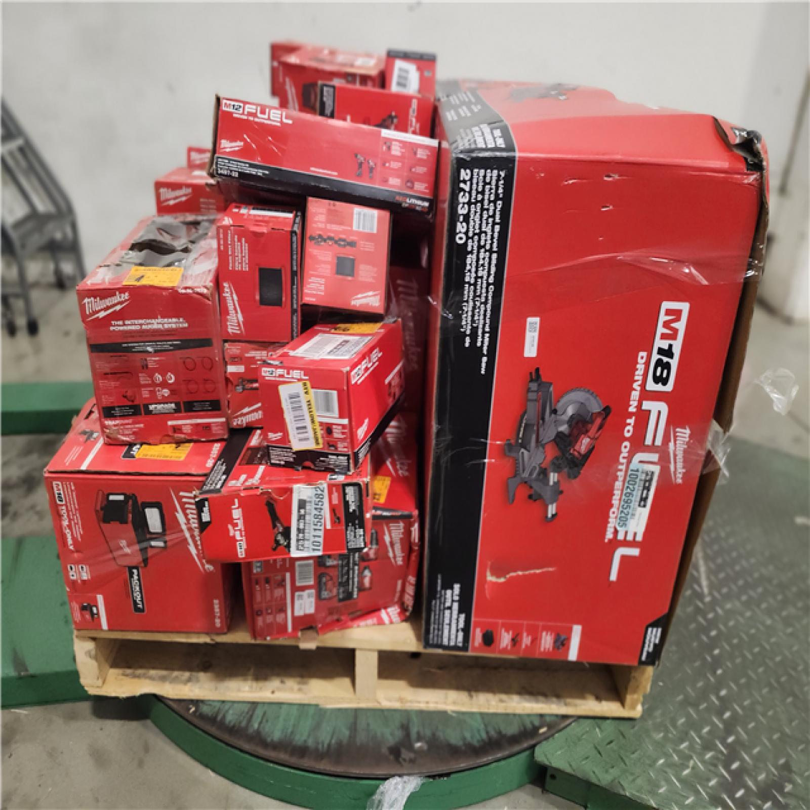 Dallas Location - As-Is MILWAUKEE Tool Pallet