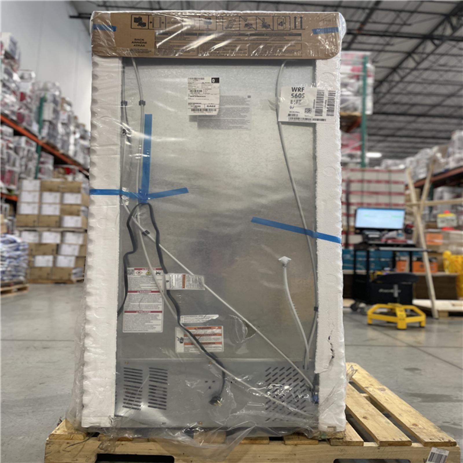 DALLAS LOCATION- AS-IS WHIRLPOOL 19.7 cu. ft. French Door Refrigerator in Fingerprint Resistant Stainless Steel