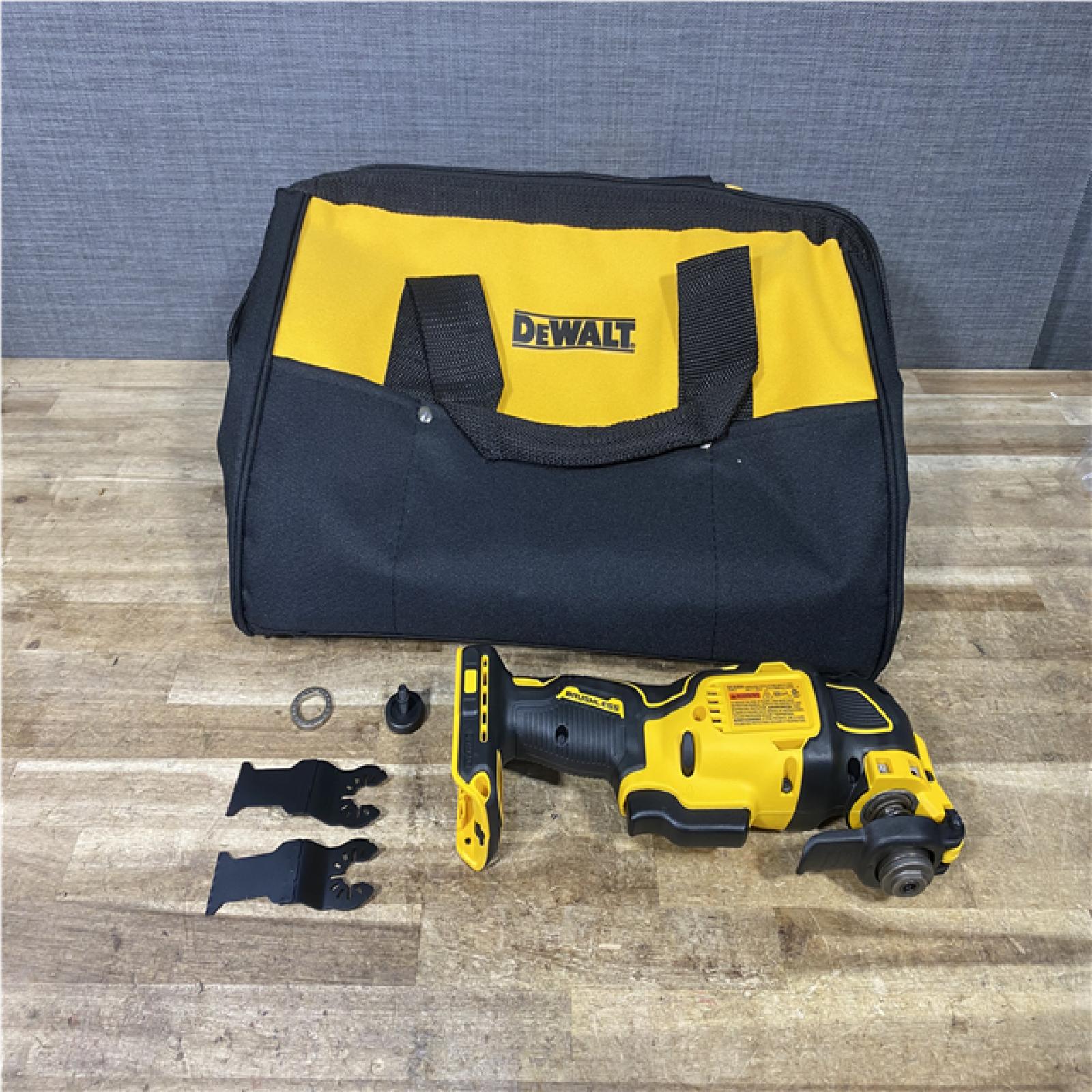 Houston Location AS-IS DEWALT ATOMIC 20V MAX Cordless Brushless Oscillating Multi Tool (Tool Only)