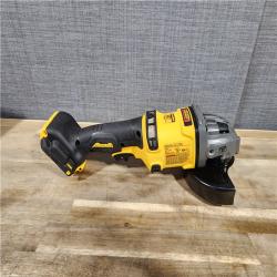 HOUSTON LOCATION - AS-IS DEWALT 60V MAX Cordless Brushless 4.5 in. to 6 in. Small Angle Grinder with Kickback Brake (Tool Only)