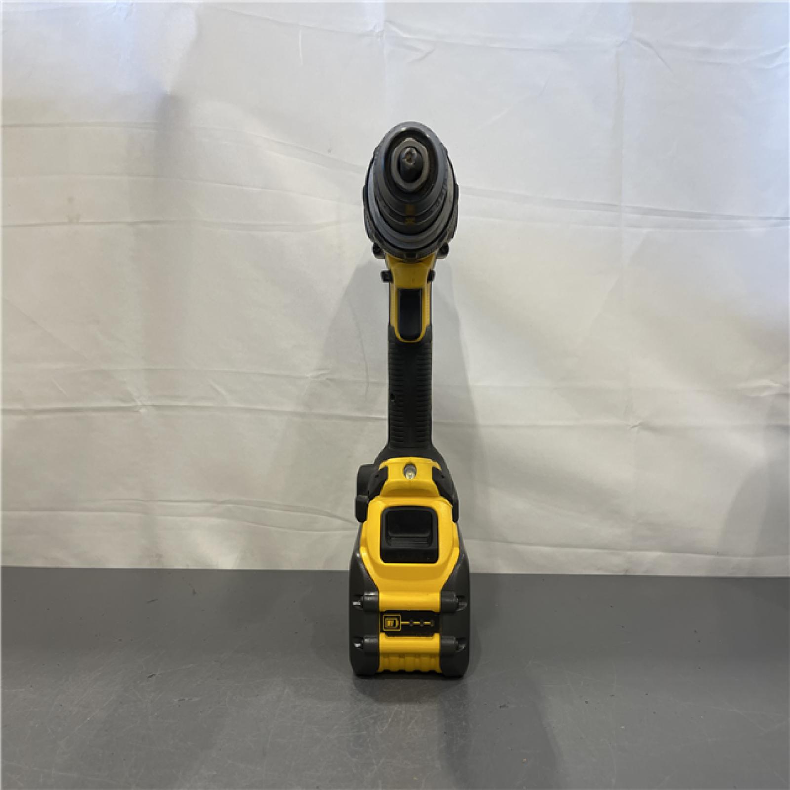 AS-IS -  DEWALT 20V MAX Brushless Cordless 1/2 in. Hammer Drill/Driver with FLEXVOLT 20V/60V MAX 6.0Ah Battery