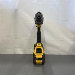 AS-IS -  DEWALT 20V MAX Brushless Cordless 1/2 in. Hammer Drill/Driver with FLEXVOLT 20V/60V MAX 6.0Ah Battery
