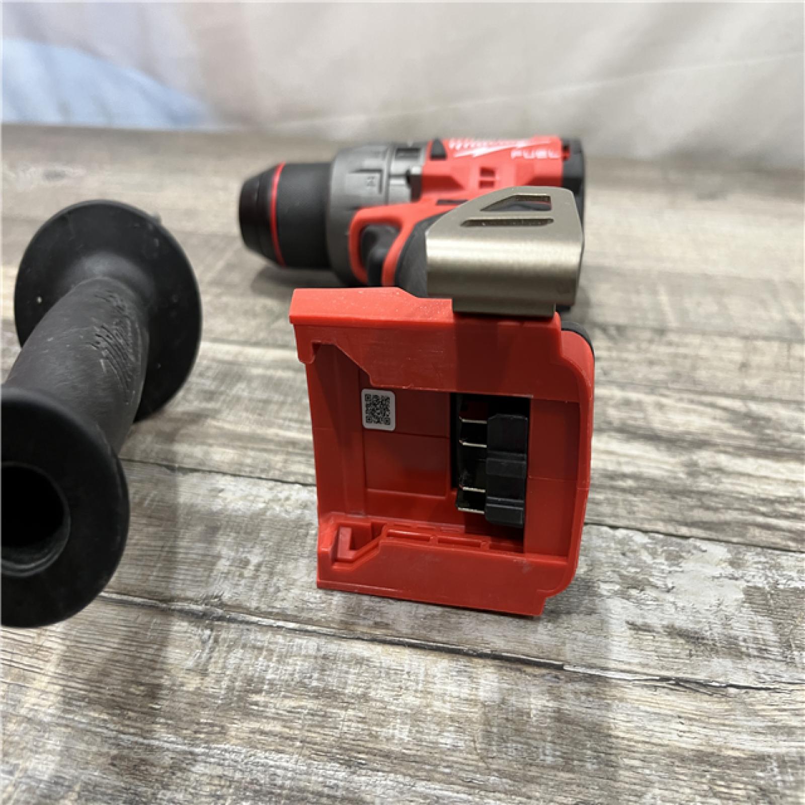 AS-IS Milwaukee FUEL 18V Lithium-Ion Brushless Cordless 1/2 in. Hammer Drill/Driver (Tool-Only)