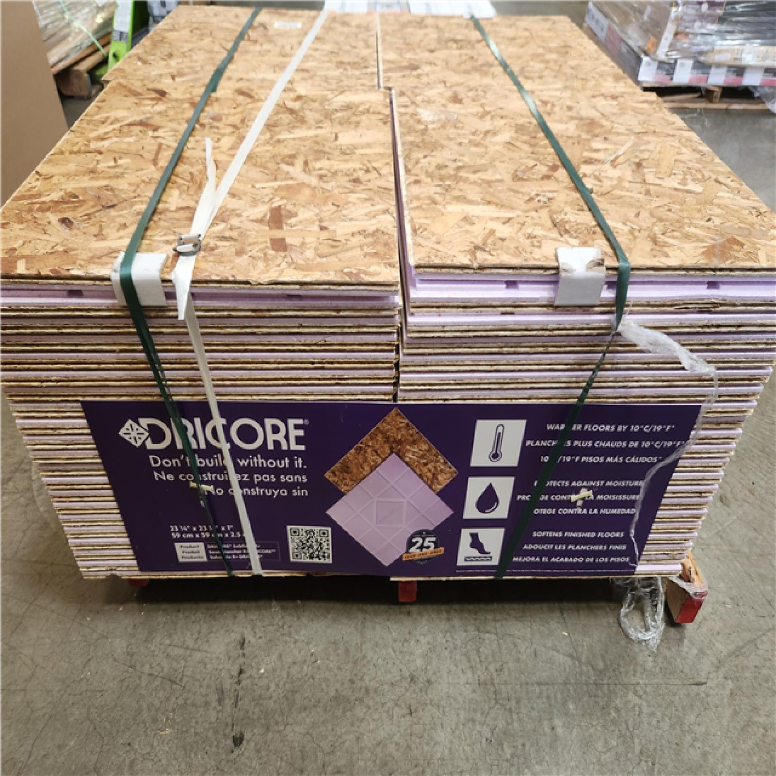 Phoenix DRICORE 1 in. x 2 ft. x 2 ft. OSB Project Panels Pallet (120-Panels)