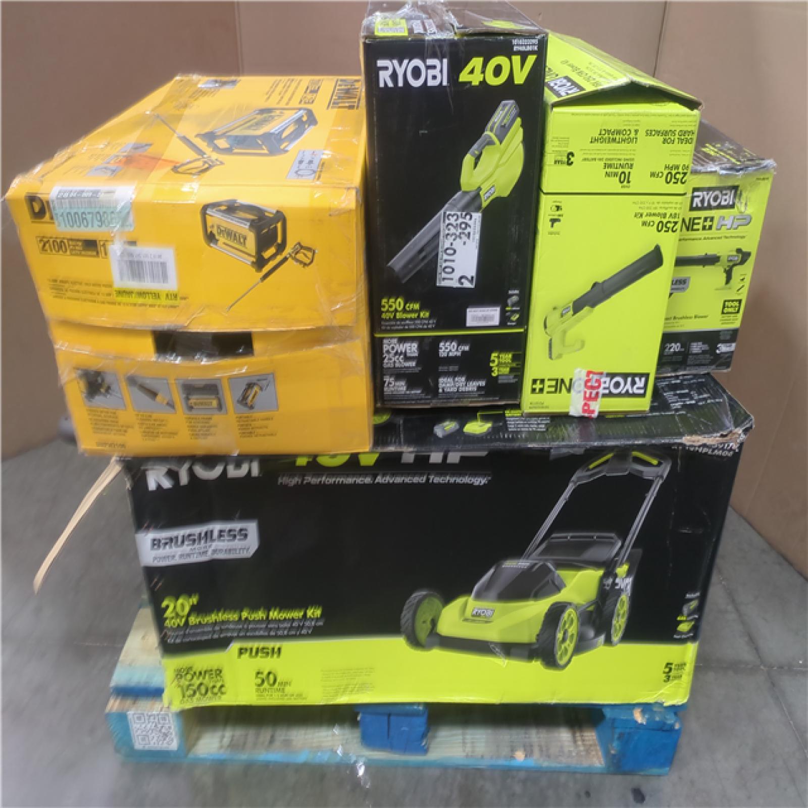 CALIFORNIA AS-IS TOOL PALLET