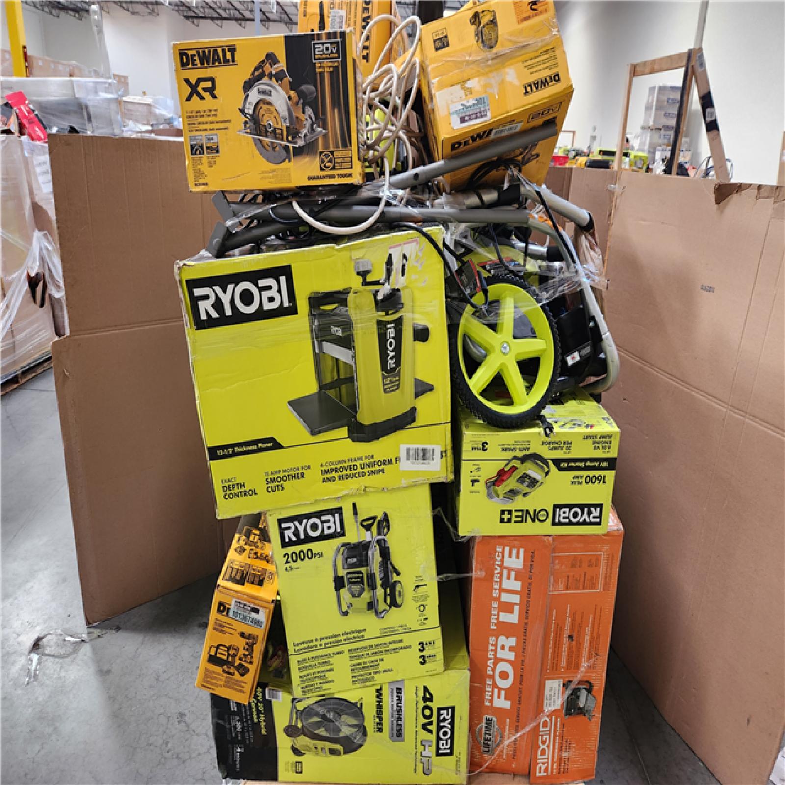 CALIFORNIA AS-IS TOOL PALLET