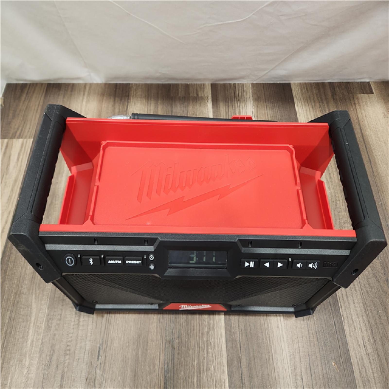 AS-IS- Milwaukee M18 18V Lithium-Ion Cordless Jobsite Radio