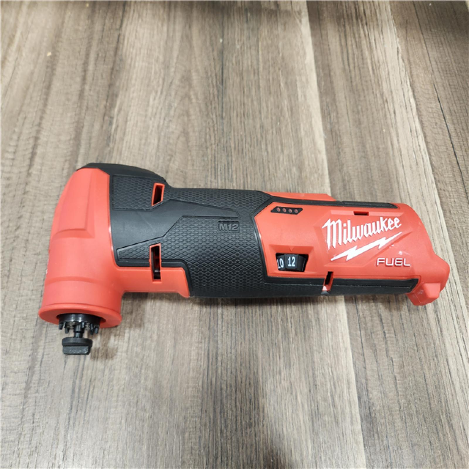 AS-IS- Milwaukee M12 FUEL 12-Volt Lithium-Ion Cordless Oscillating Multi-Tool (Tool-Only)