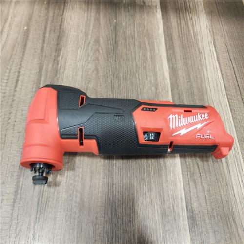 AS-IS- Milwaukee M12 FUEL 12-Volt Lithium-Ion Cordless Oscillating Multi-Tool (Tool-Only)