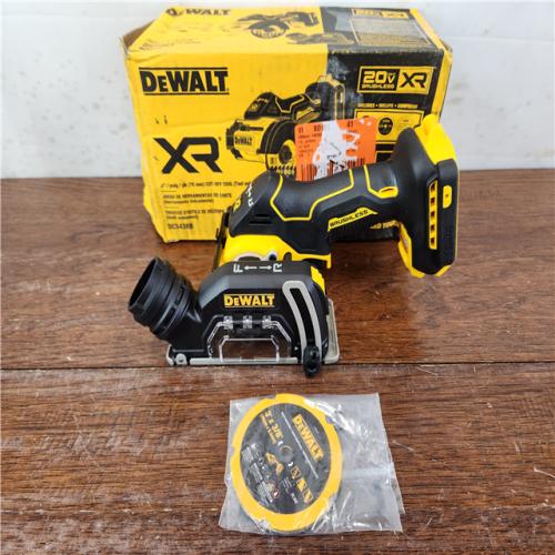 AS-IS DEWALT 20V MAX XR Lithium-Ion Brushless Cordless 3 Cut-Off Tool (Tool Only)