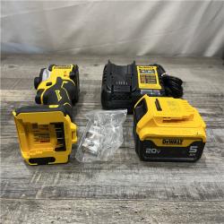 AS-IS DEWALT ATOMIC 20V MAX Lithium-Ion Cordless 1/4 in. Brushless Impact Driver Kit