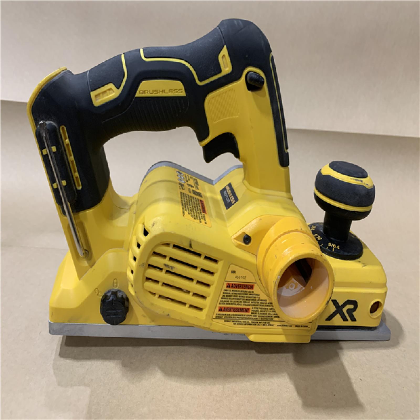 AS-IS - DEWALT DCP580B 20V MAX Lithium Ion Brushless Planer (Tool-Only)