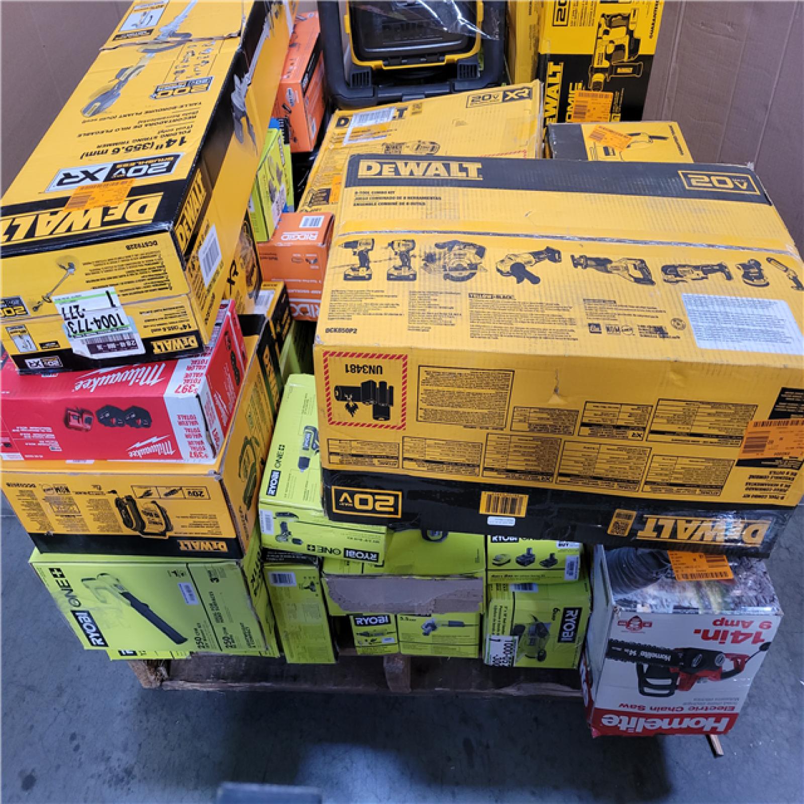 CALIFORNIA AS-IS TOOL PALLET