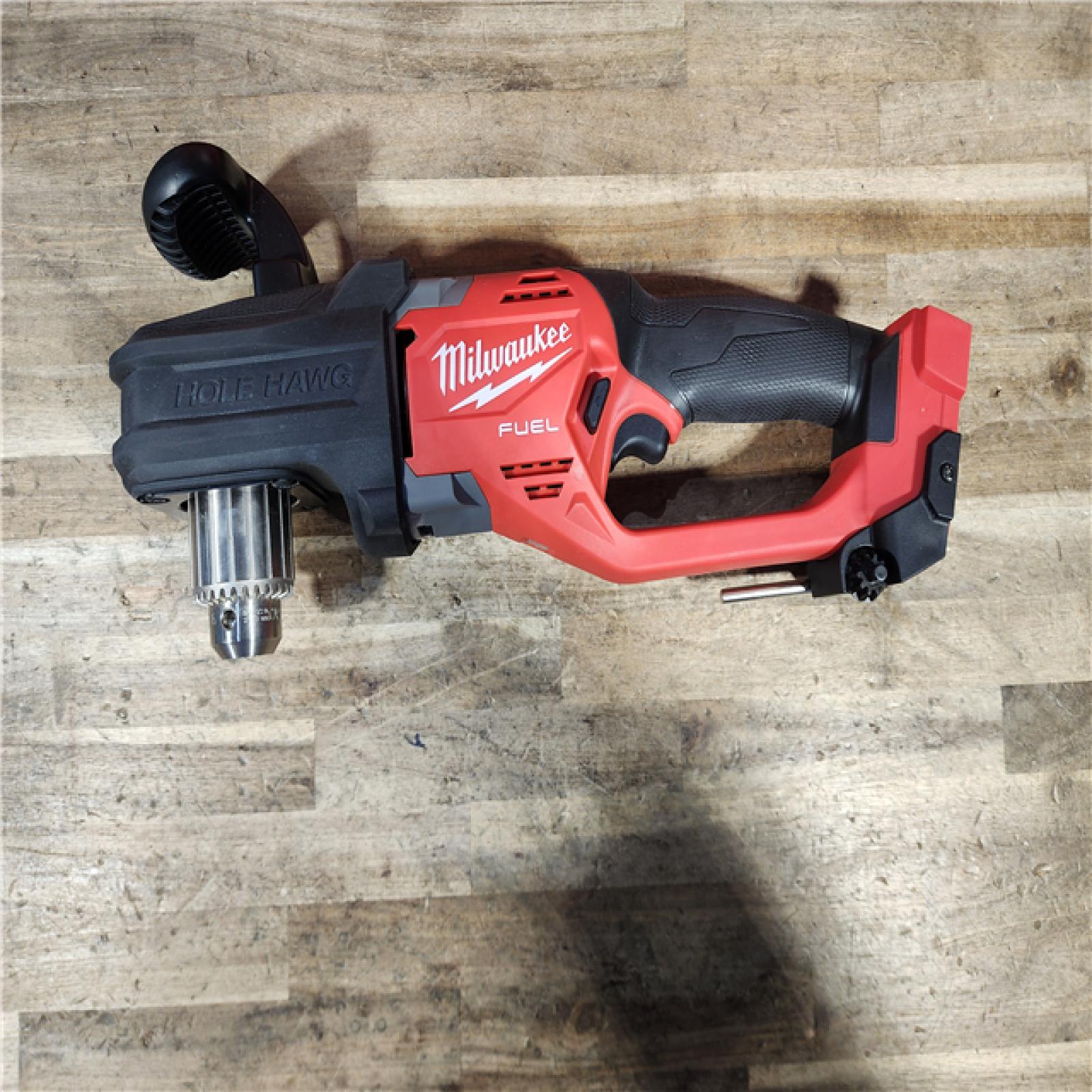 HOUSTON LOCATION - AS-IS Milwaukee M18 FUEL GEN II Brushless Cordless 1/2 in. Hole Hawg Right Angle Drill (Tool-Only)