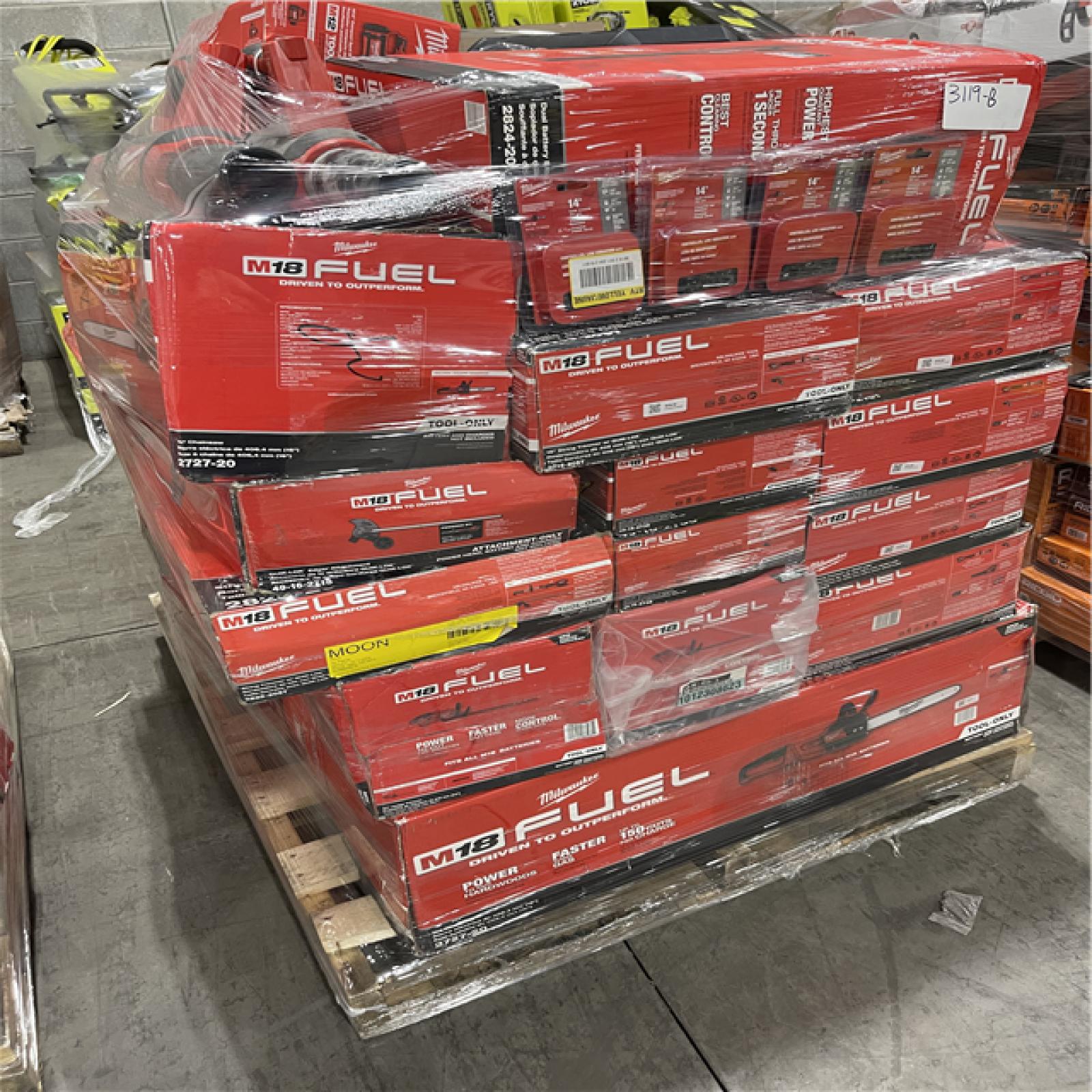 Pittston Location As-Is Power Tools Partial Truckload (10 pallets) 3119-B