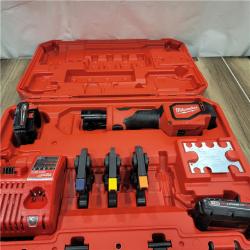 AS-IS  Milwaukee 2674-22P - M18 Short Throw Press Tool Kit - Viega PureFlow & T.