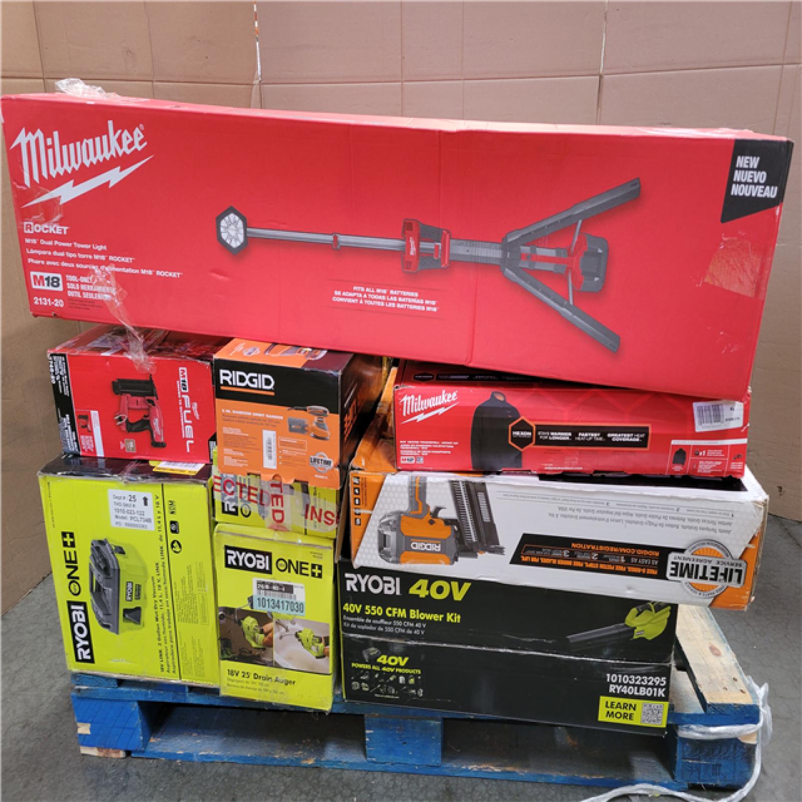 CALIFORNIA AS-IS TOOL PALLET