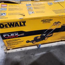 As-Is-  FLEXVOLT 2x60V MAX 21 in. Cordless Battery Powered Self Propelled Lawn Mower Kit with  12.0 Ah Batteries and Chargers