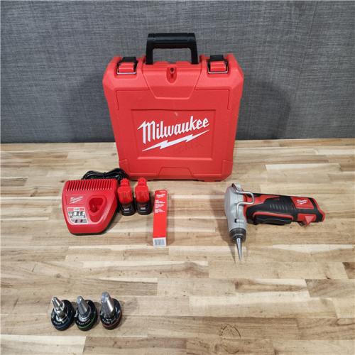 HOUSTON LOCATION - AS-IS (APPEARS LIKE NEW) M12 12-Volt Lithium-Ion Cordless PEX Expansion Tool Kit with (2) 1.5 Ah Batteries  (3) Expansion Heads and Hard Case