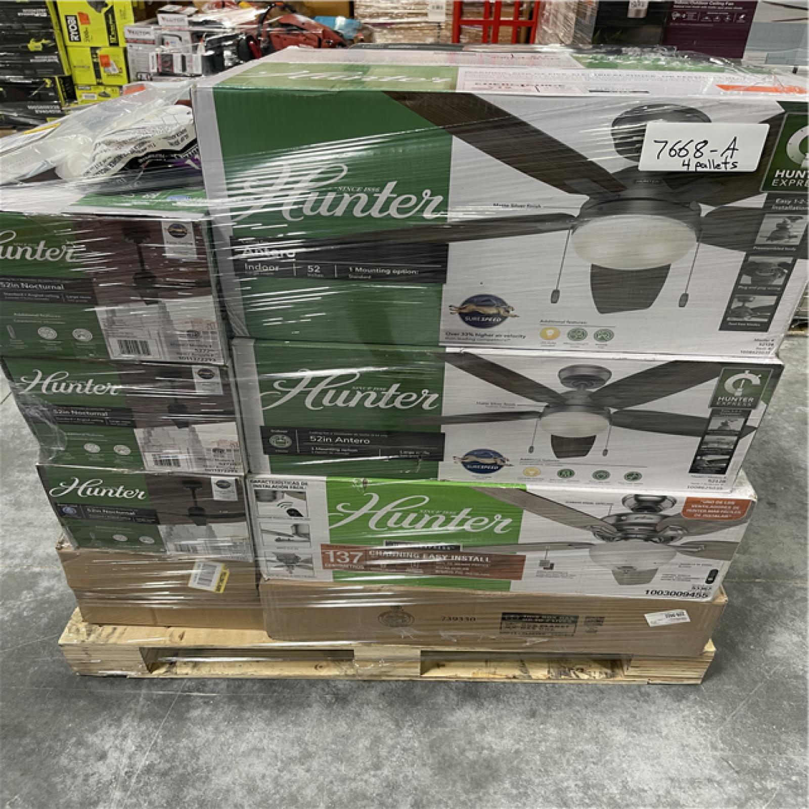 Atlanta Location As-Is Lighting (4 Pallets) 7668-A