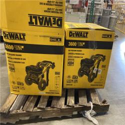 DALLAS LOCATION - DEWALT 3600 PSI 2.5 GPM Cold Water Gas Professional Pressure Washer with HONDA GX200 Engine (2 UNITS)