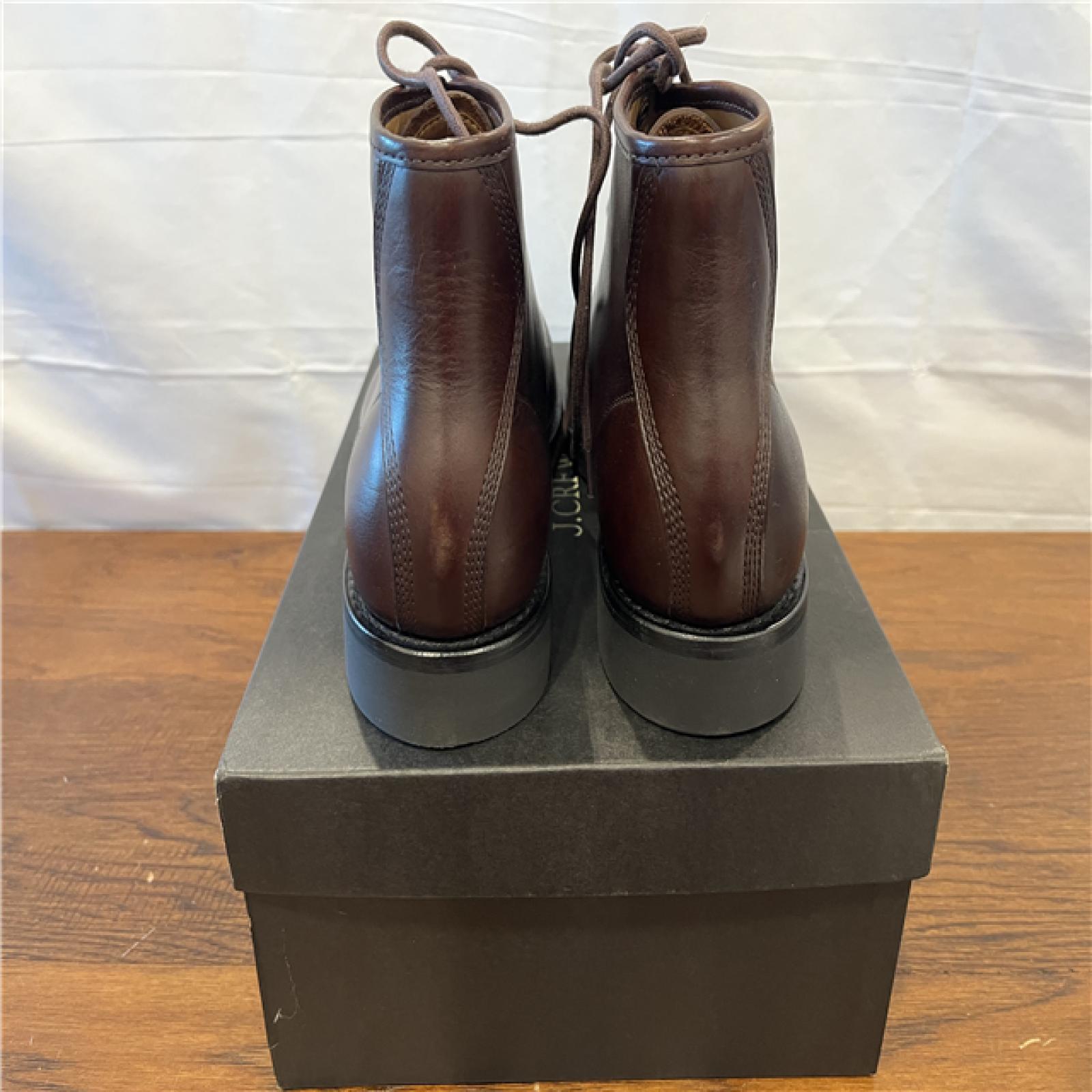 J.Crew Field Boots In English Leather - Brown - SZ 12
