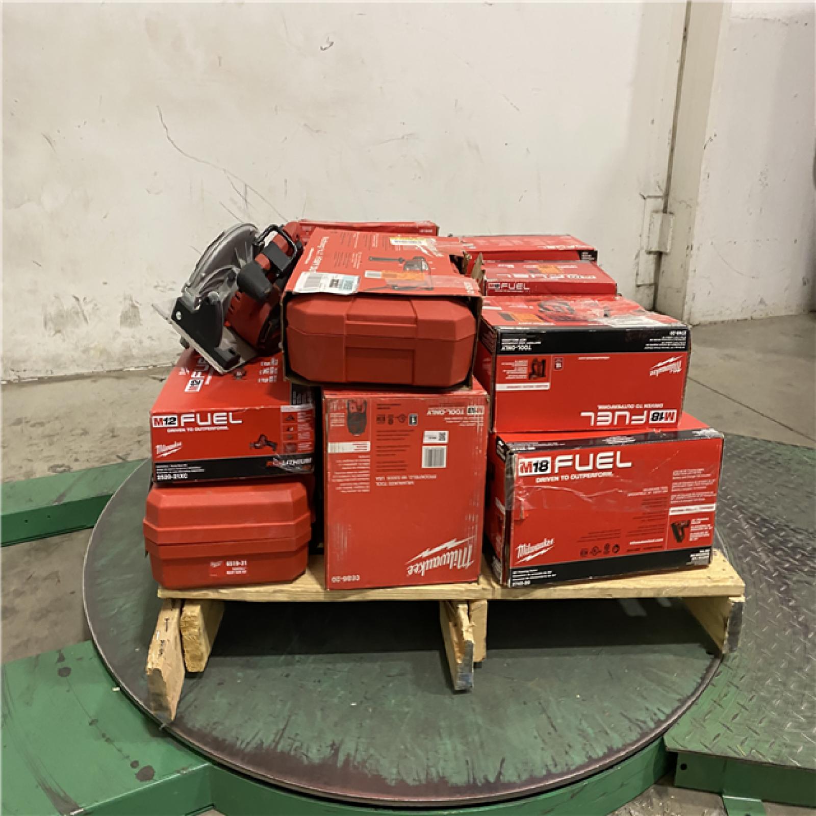 Dallas Location - As-Is MILWAUKEE Tool Pallet