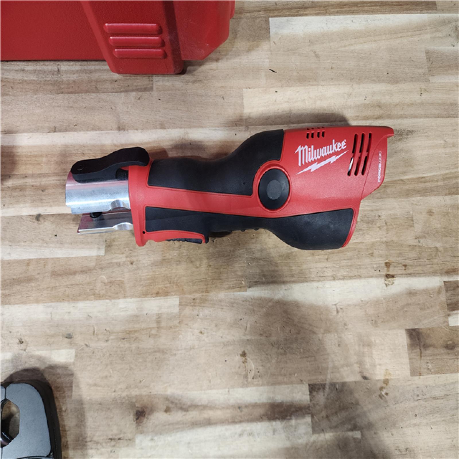 HOUSTON LOCATION - AS-IS (APPEARS LIKE NEW) M12 12-Volt Lithium-Ion Force Logic Cordless Press Tool Kit (3 Jaws Included) with Two 1.5 Ah Battery and Hard Case