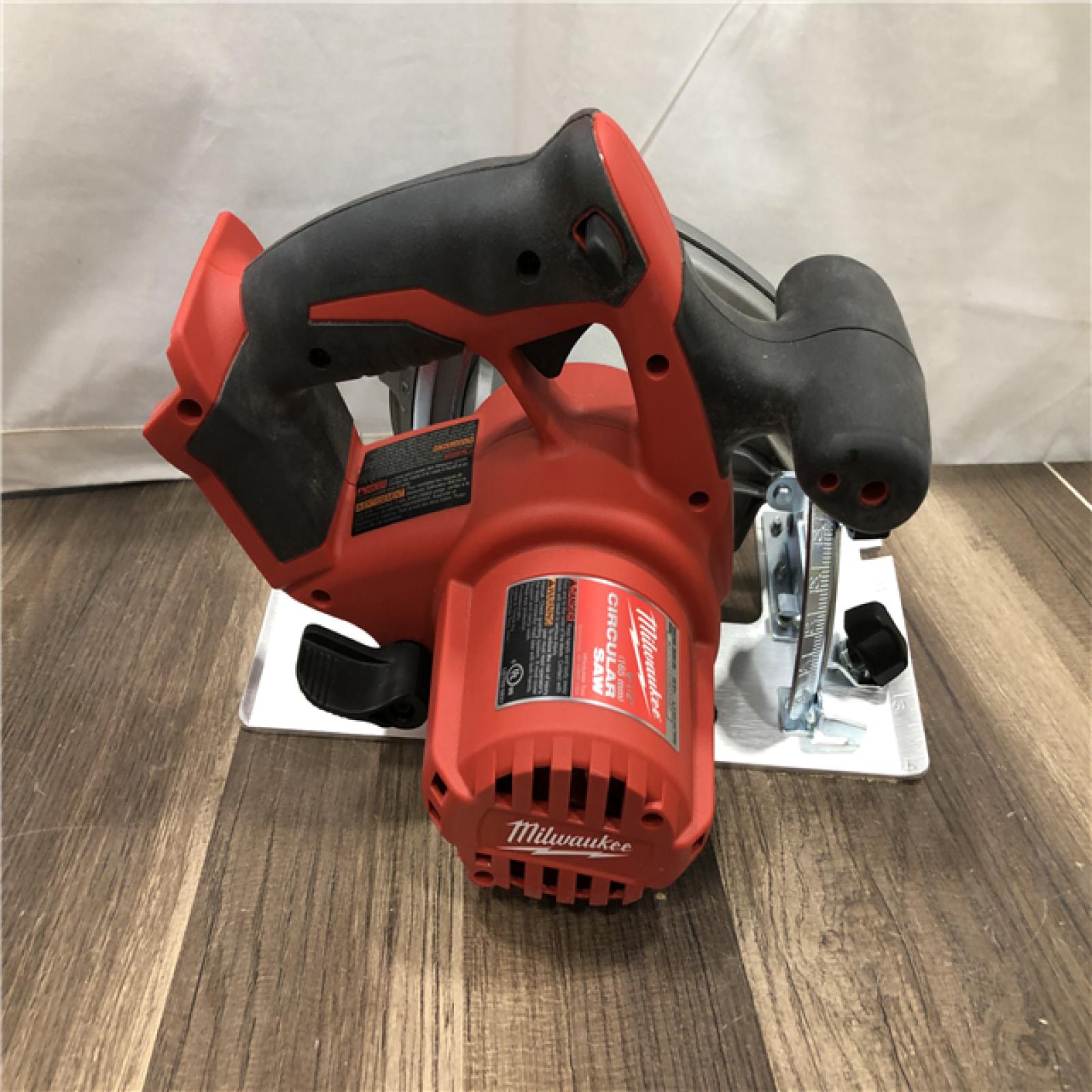 AS-IS Milwaukee 18V Lithium-Ion Cordless 6-1/2 in. Circular Saw (Tool-Only)