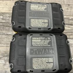 AS-IS DEWALT 20V MAX XR Lithium-Ion 4.0 Ah Battery Packs (2-Pack)