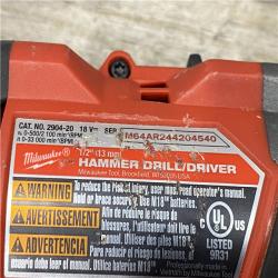 AS-IS Milwaukee FUEL 18V Lithium-Ion Brushless Cordless Hammer Drill and Impact Driver Combo Kit