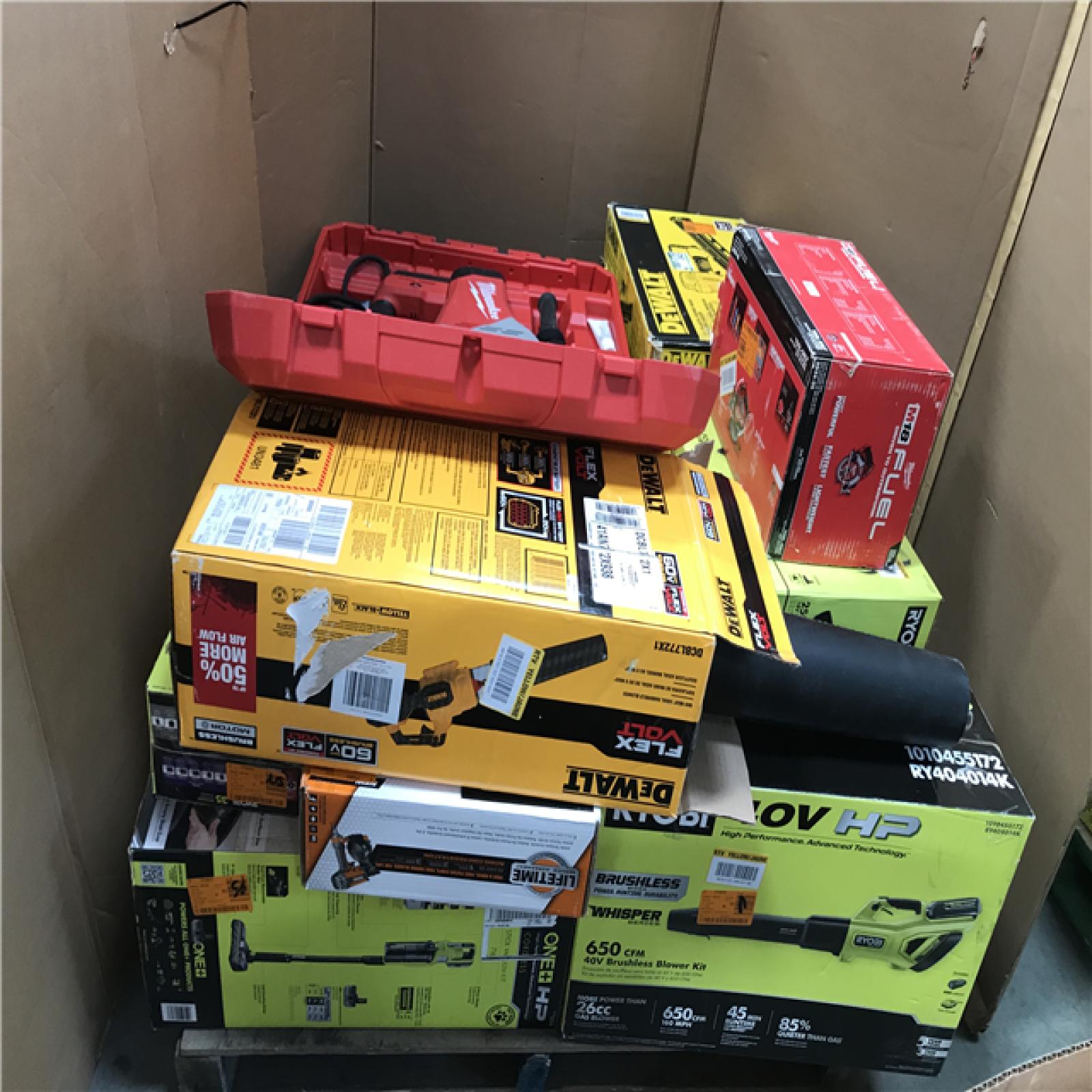 CALIFORNIA AS-IS TOOL PALLET