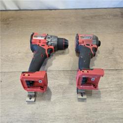 AS-IS Milwaukee FUEL 18V Cordless Hammer Drill and Impact Driver Combo Kit