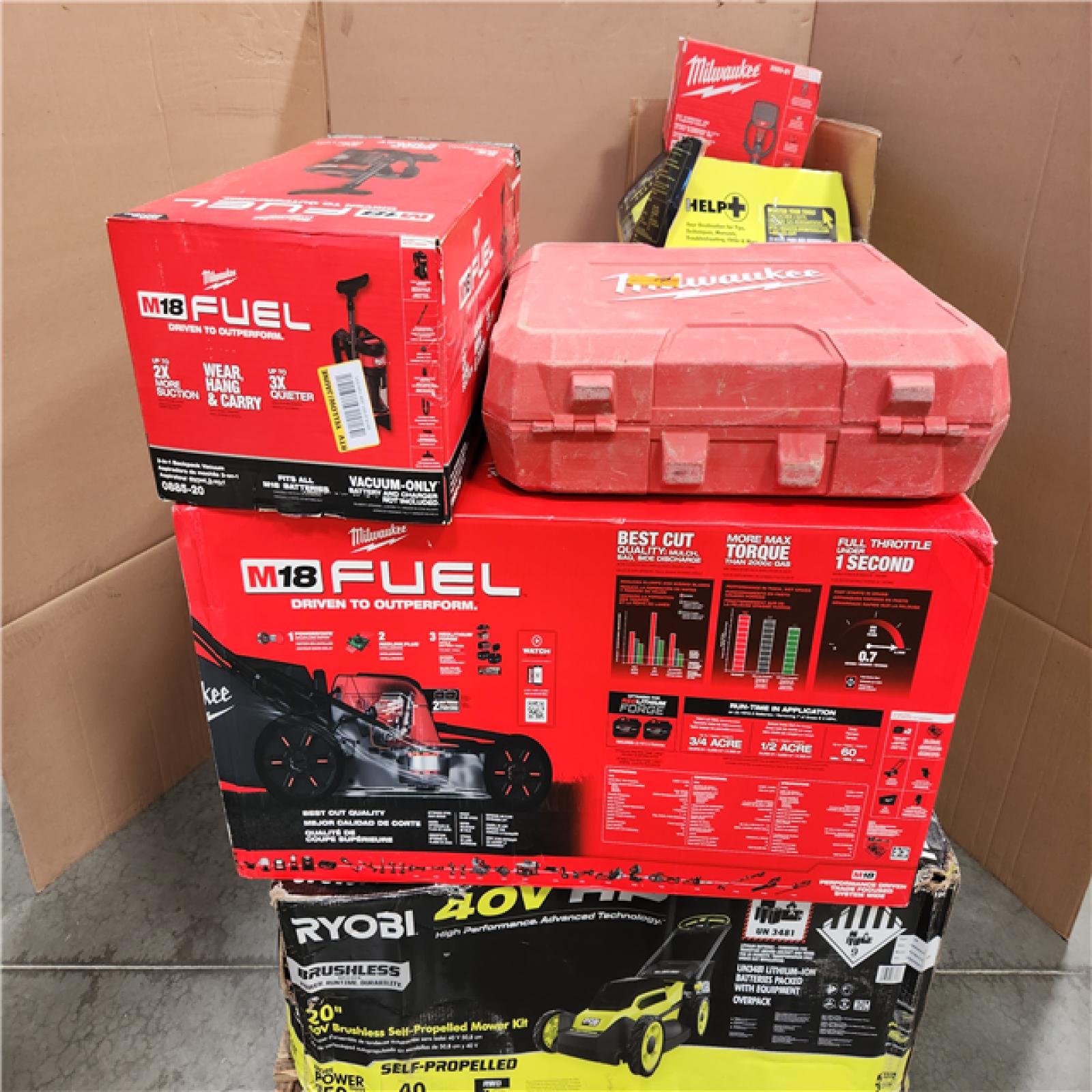 CALIFORNIA AS-IS TOOL PALLET