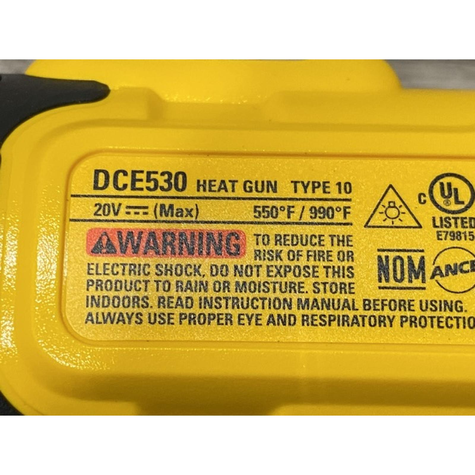 AS-IS DEWALT 20V MAX Cordless Compact Heat Gun (Tool Only)
