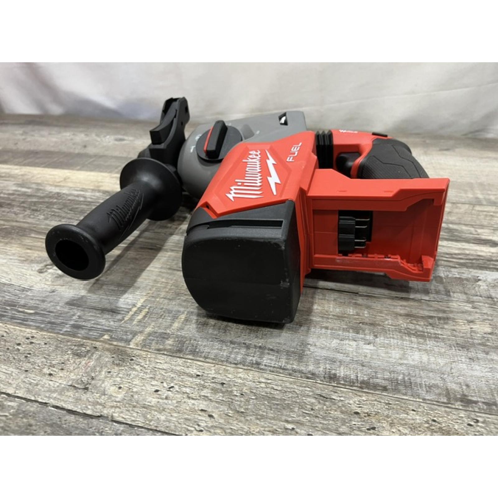 AS-IS Milwaukee  FUEL 18V Lithium-Ion Brushless Cordless 1 in. SDS-Plus Rotary Hammer (Tool-Only)