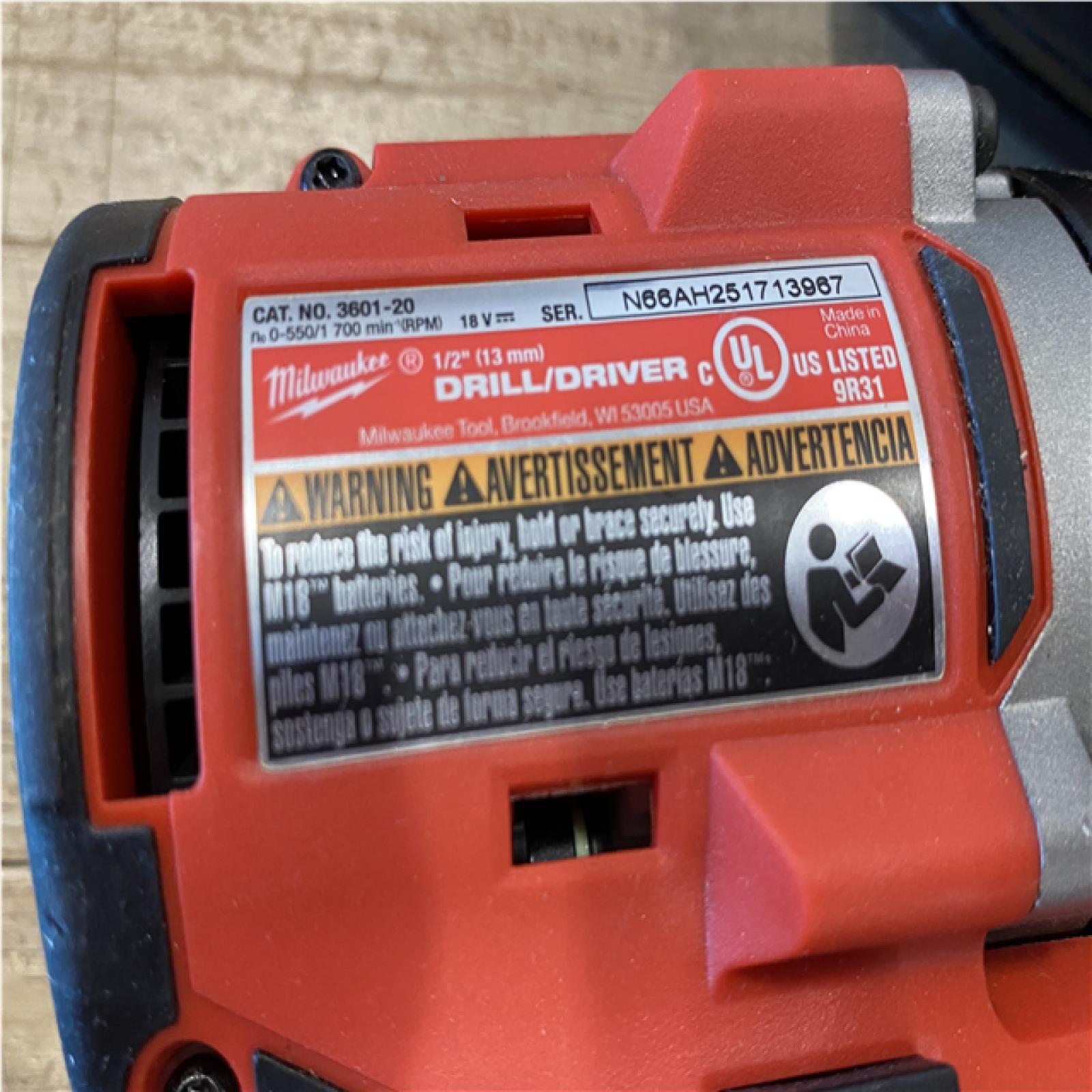 AS-IS Milwaukee 18V Lithium-Ion Brushless Cordless Compact Drill/Impact Combo Kit