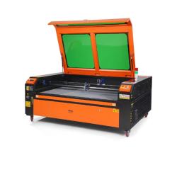 DALLAS LOCATION -NEW! VEVOR - 120W CO2 Laser Engraver  35 x 55 in  19.7 IPS Laser Cutter Machine with 2-Way Pass Air Assist  Compatible with LightBurn - Orange