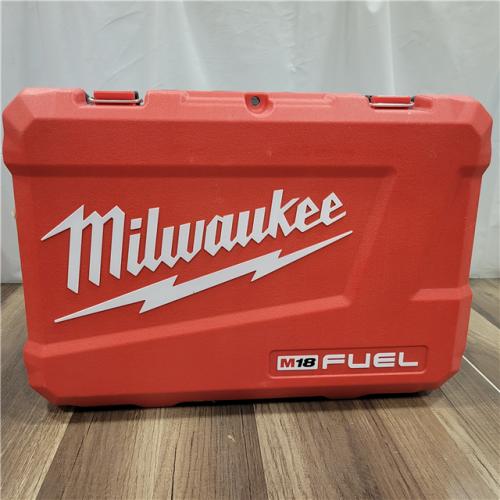 AS-IS MILWAUKEE M18 FUEL 18V Lithium-Ion Brushless Cordless Hammer Drill and Impact Driver Combo Kit (2-Tool) with 2 Batteries