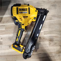 HOUSTON LOCATION - AS-IS DeWalt 20V MAX XR 15 Ga. Cordless 34 Deg Nailer Kit (Battery & Charger) 20 V