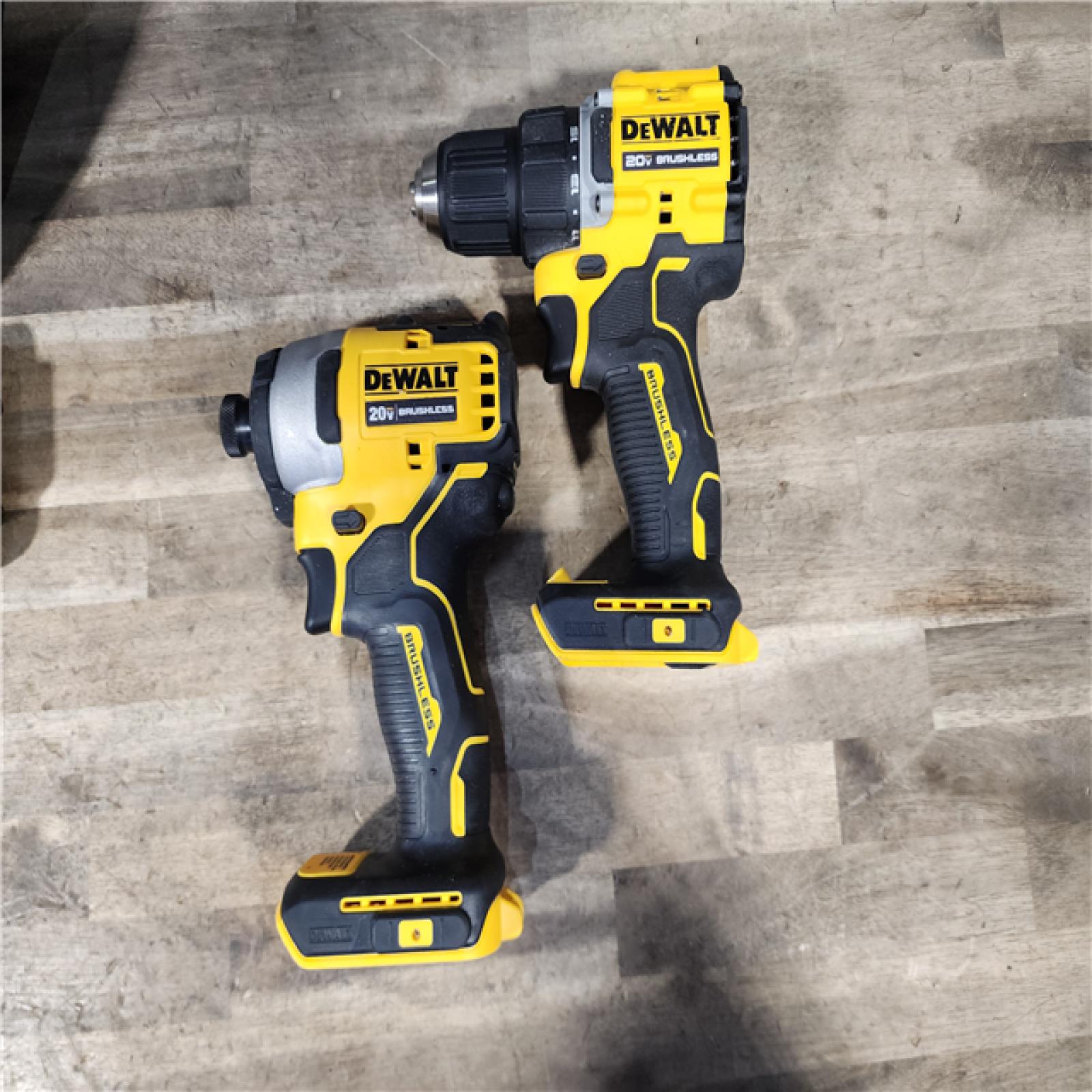 HOUSTON LOCATION - AS-IS DEWALT 2 TOOL COMBO KIT W/ (2) BATTERY & CHARGER