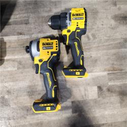 HOUSTON LOCATION - AS-IS DEWALT 2 TOOL COMBO KIT W/ (2) BATTERY & CHARGER