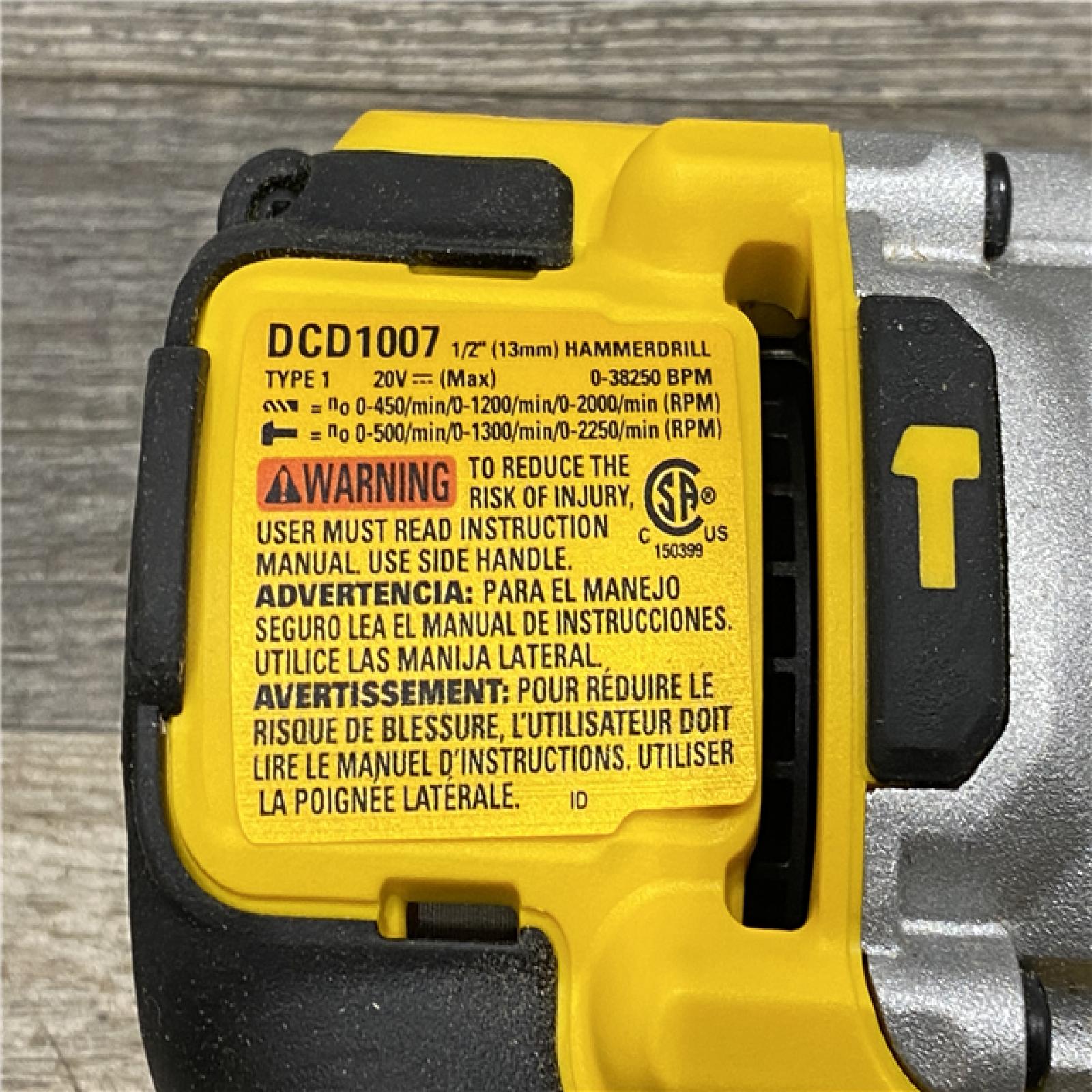 AS-IS DEWALT 20V MAX Lithium-Ion Cordless 2-Tool Combo Kit