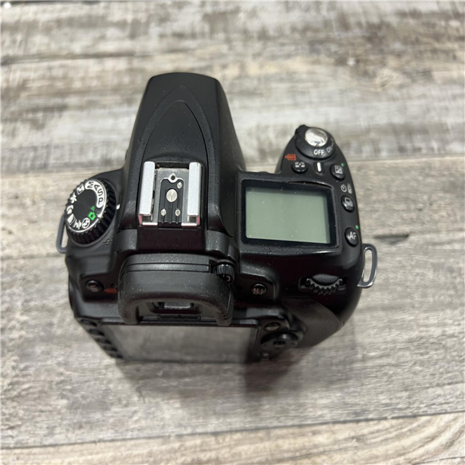 AS-IS Nikon D90 12.3MP Digital SLR Camera Body